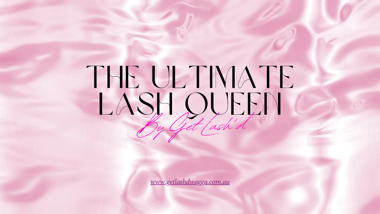 The Ultimate Lash Queen Lash Extension Course (Online + 2 days in salon)