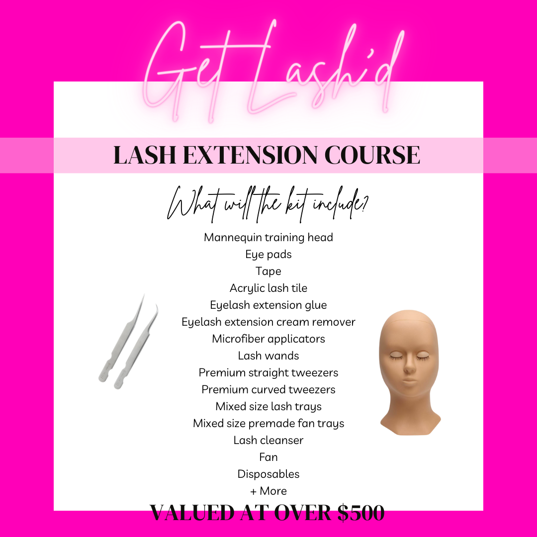 The Ultimate Lash Queen Lash Extension Course (Online + 2 days in salon)