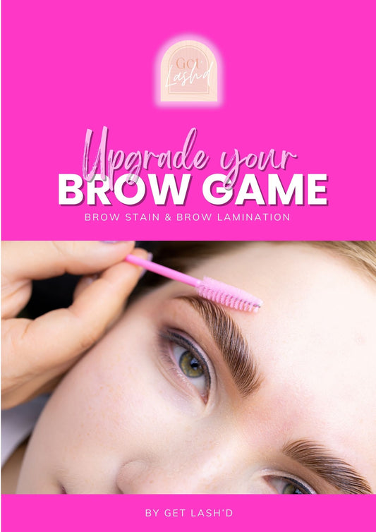 Upgrade your Brow Game - 1 day in person brow stain & brow lamination course. (WITH KIT)