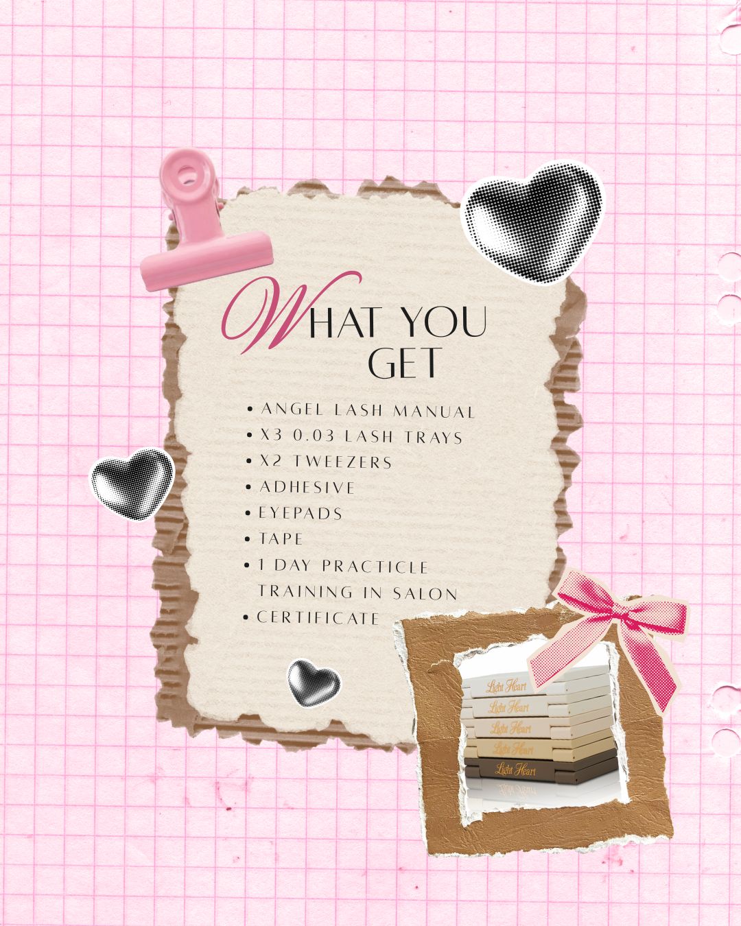 Angel Lashes - Mini Course (1 Day KIT INCLUDED)